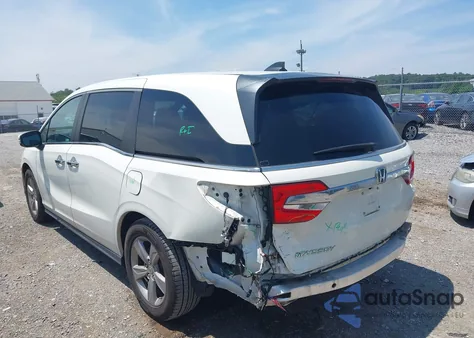 2018 Honda Odyssey Ex-L from USA, damaged, VIN 5FNRL6H77JB088373